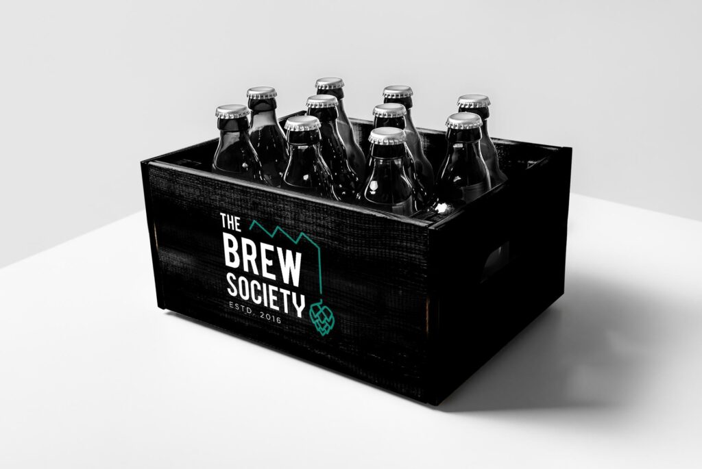 Gepersonaliseerde bierbakken door all-round creatief bureau Easybranding