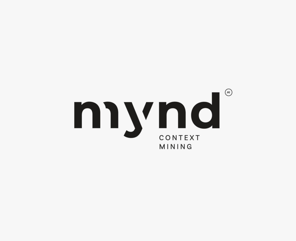 Logo ontwerp Mynd door Easybranding grafisch bureau